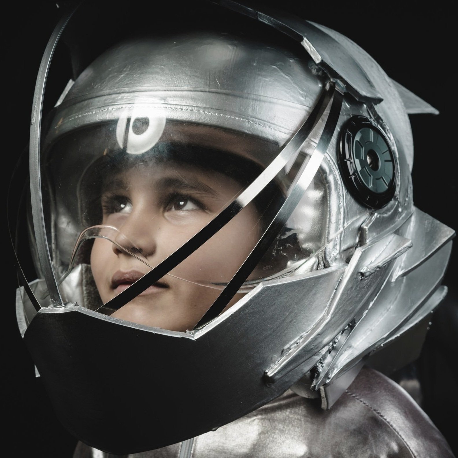 Astronaut in helmet