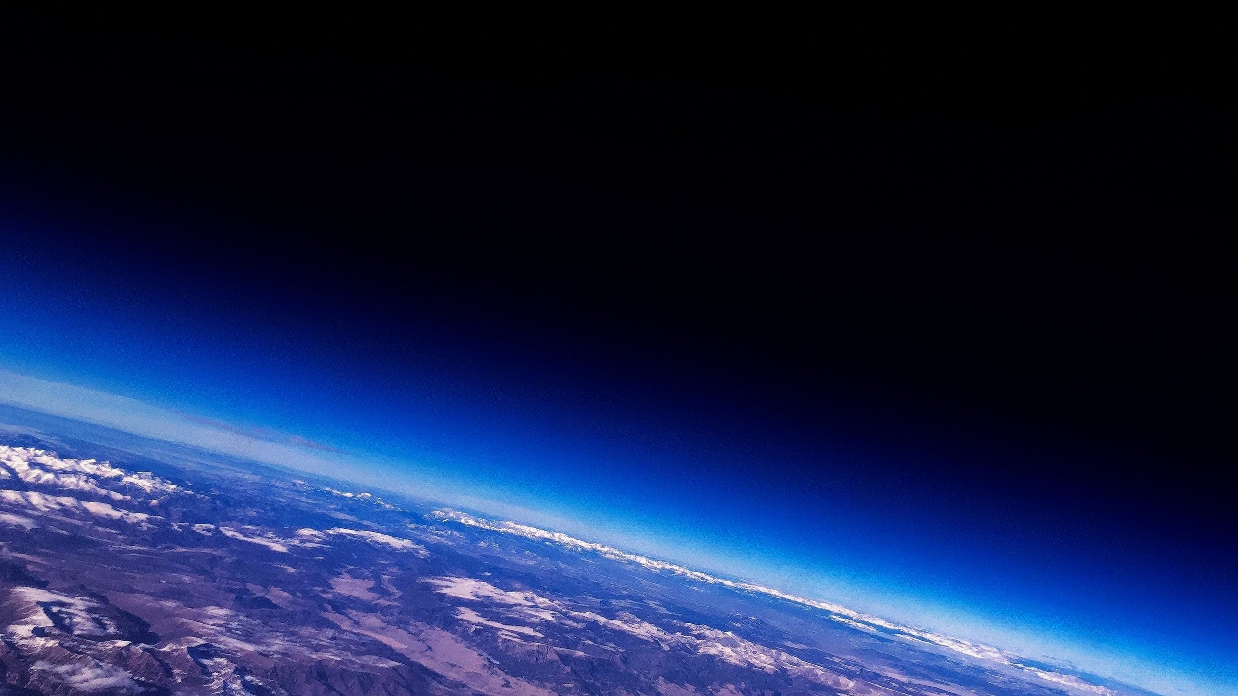 Earth's atmosphere from space